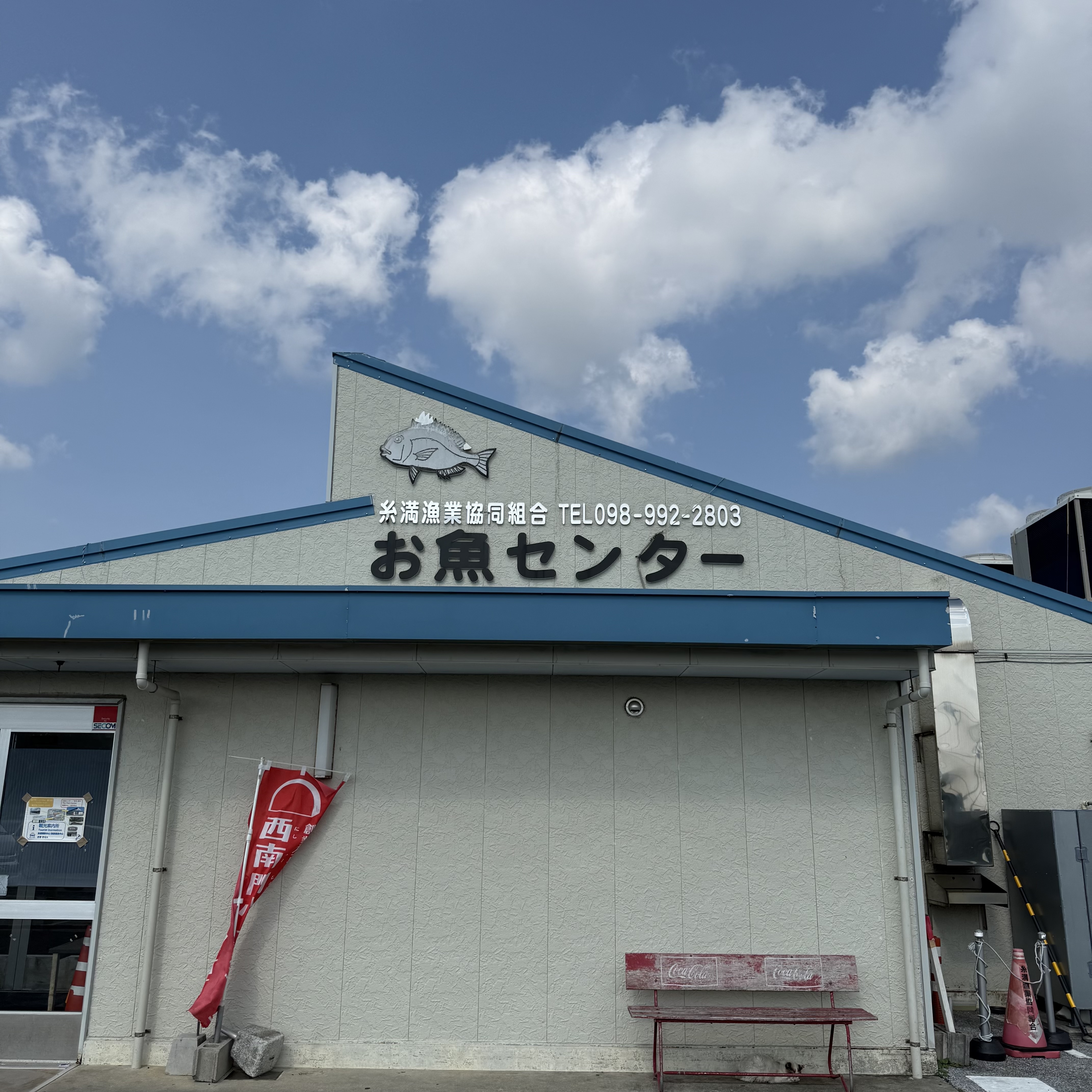 糸満お魚センターの風景