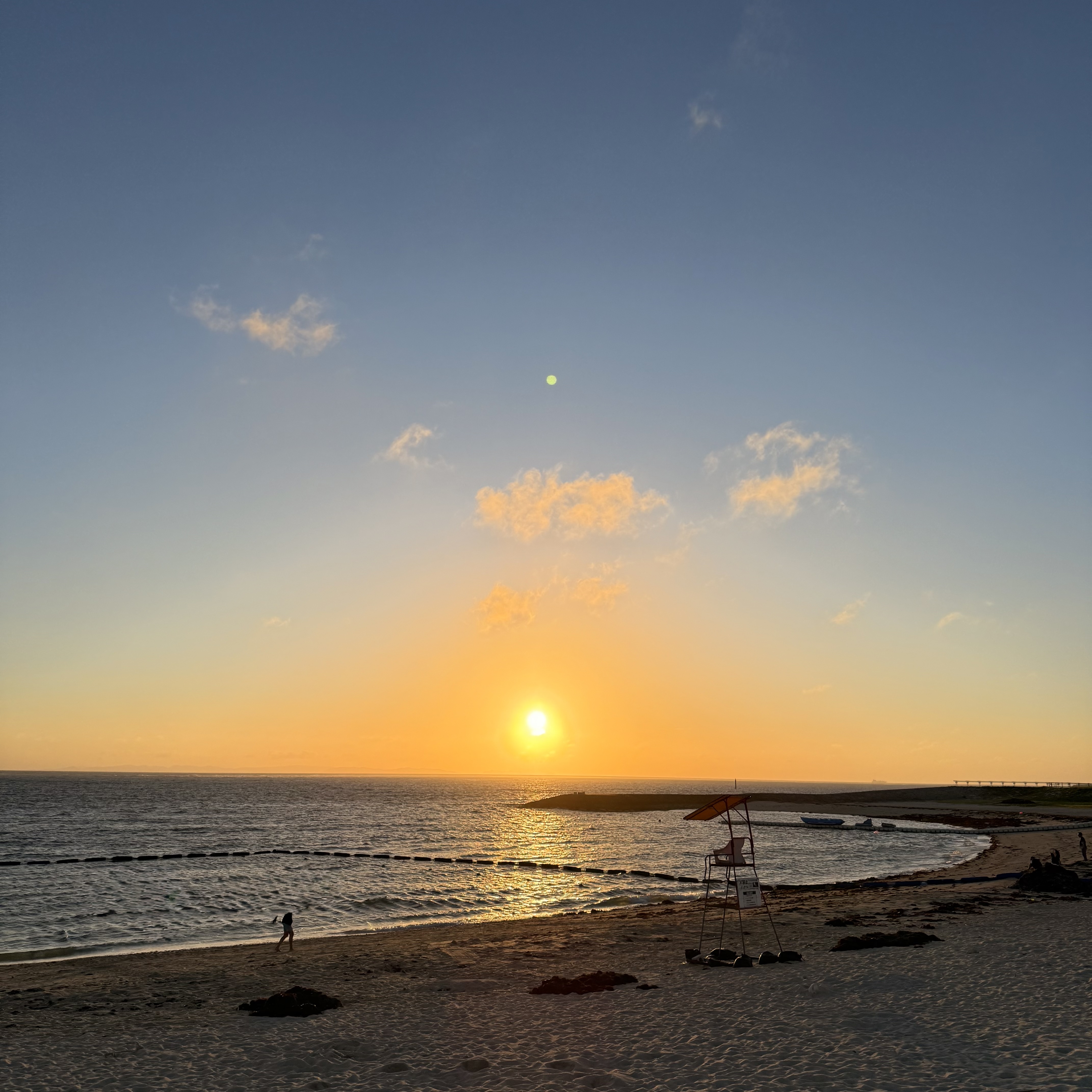 豊崎海浜公園 美らSUNビーチの風景