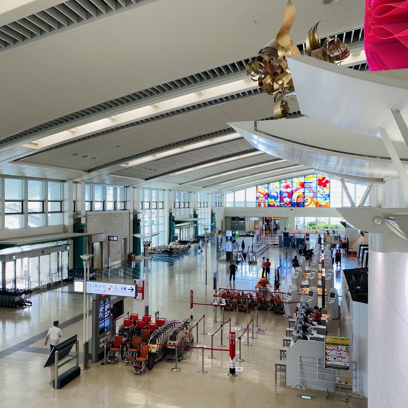 那覇空港の風景