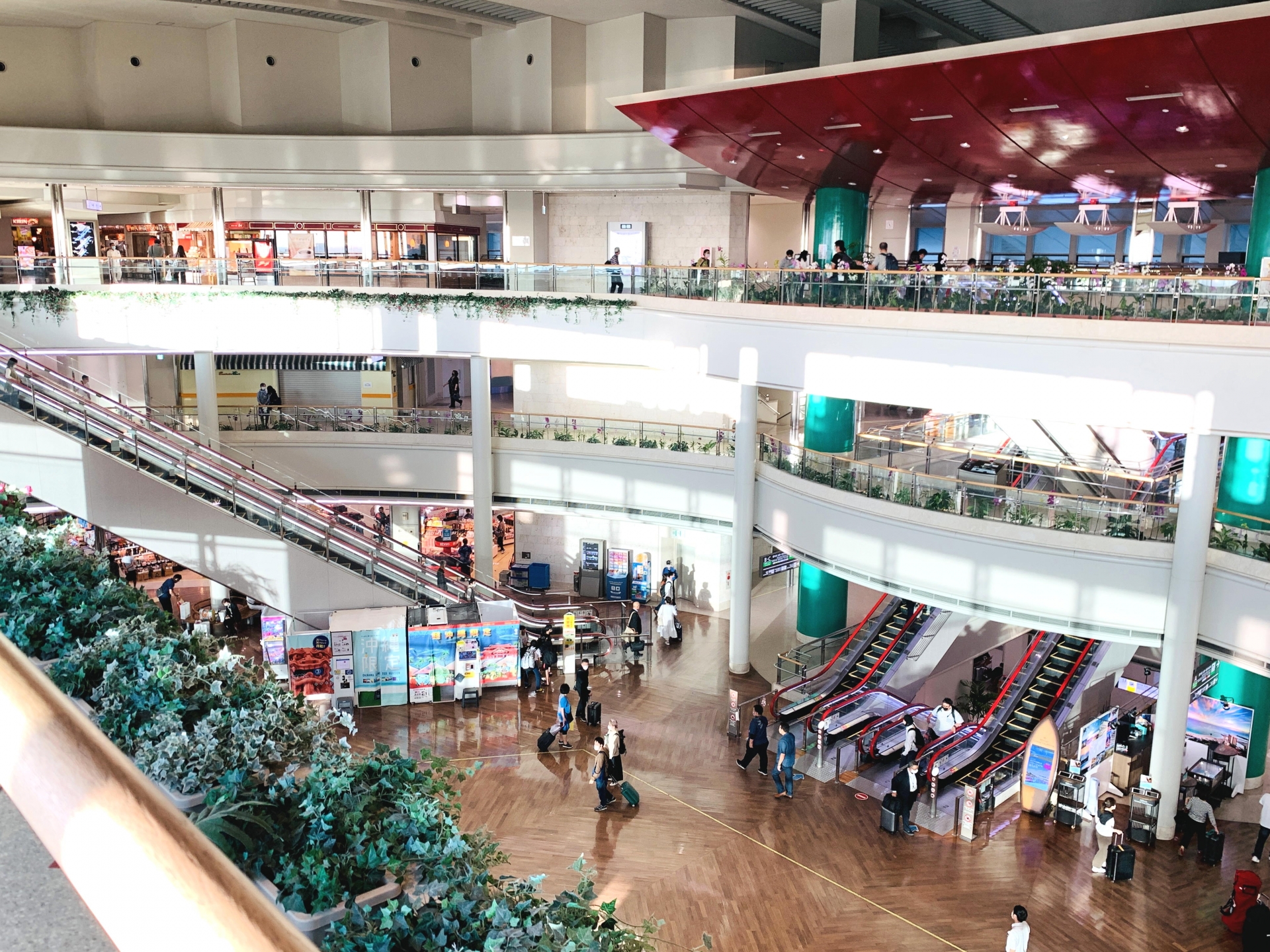 那覇空港の風景