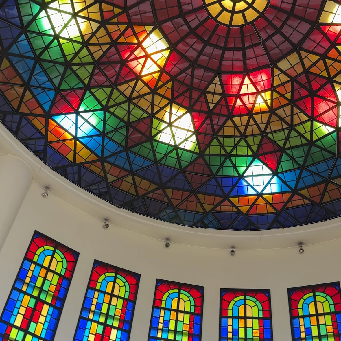 琉球ガラス村の風景