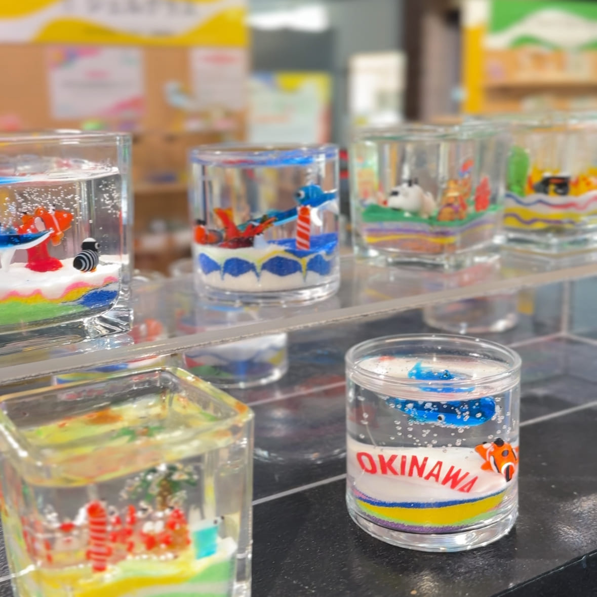 琉球ガラス村の風景