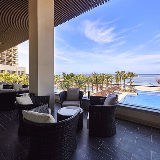 琉球ホテル&リゾート 名城ビーチ　ロビーラウンジ