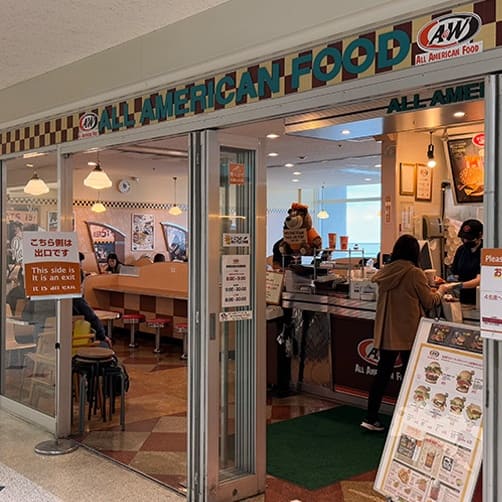 A&W NAHA AIRPORT STORE　那覇空港店の風景